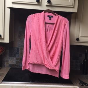 Nine West Jeans coral colored covered tank top